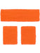 Buy 80s Neon Sweatbands for Adults - Orange from Costume Super Centre AU