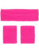 Buy 80s Neon Sweatbands for Adults - Pink from Costume Super Centre AU