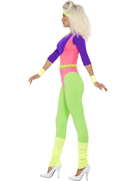 Buy 80s Neon Work Out Costume for Adults from Costume Super Centre AU