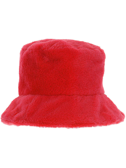 Buy 90s Furry Red Bucket Hat for Adults from Costume Super Centre AU
