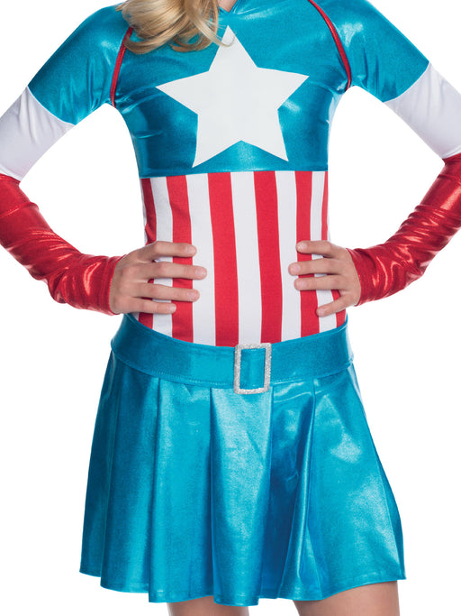 Buy American Dream Hoodie Dress for Kids and Tweens - Marvel Avengers from Costume Super Centre AU