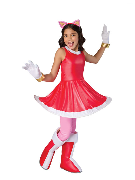 Buy Amy Rose Deluxe Costume for Kids - Sonic the Hedgehog from Costume Super Centre AU