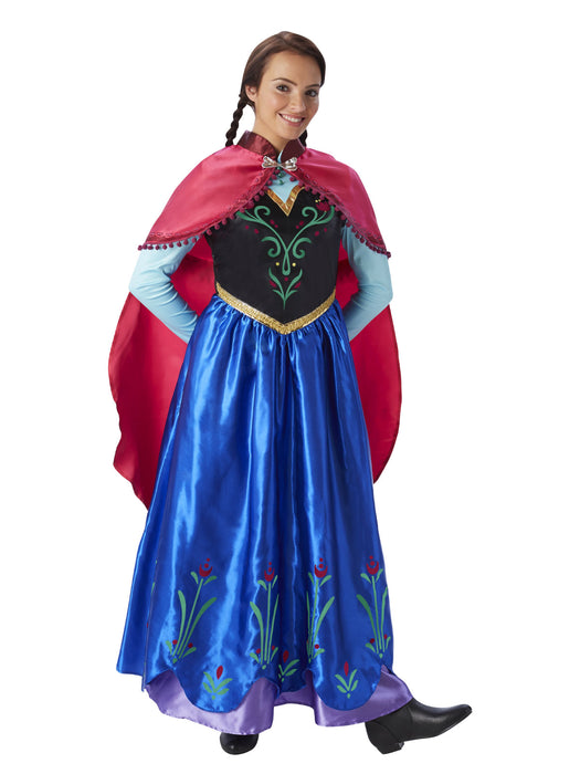 Buy Anna Deluxe Costume for Adults - Disney Frozen from Costume Super Centre AU