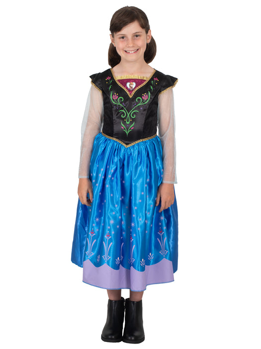 Buy Anna Deluxe Costume for Kids - Disney Frozen from Costume Super Centre AU