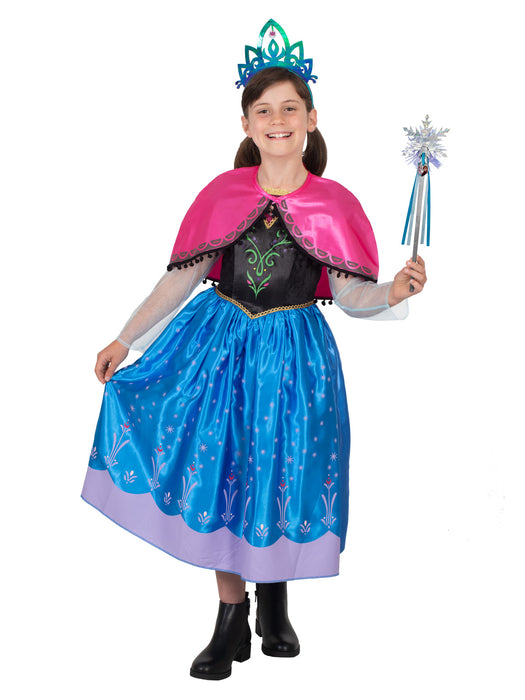 Buy Anna Deluxe Costume for Kids - Disney Frozen from Costume Super Centre AU