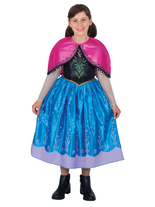 Buy Anna Deluxe Costume for Kids - Disney Frozen from Costume Super Centre AU