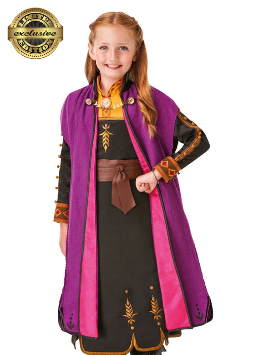 Buy Anna Limited Edition Travel Dress Costume for Kids - Disney Frozen 2 from Costume Super Centre AU