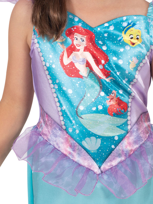 Buy Ariel Costume & Bag Set for Kids - Disney The Little Mermaid from Costume Super Centre AU