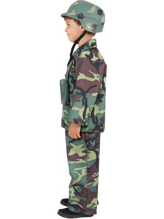 Buy Army Boy Camouflage Costume for Kids from Costume Super Centre AU