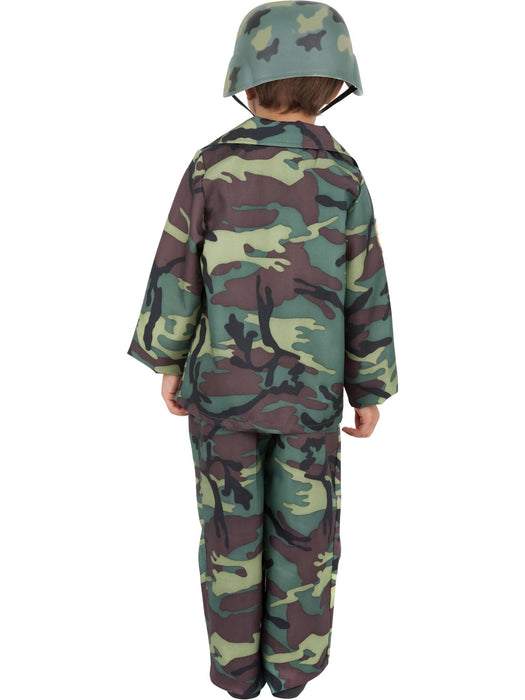 Buy Army Boy Camouflage Costume for Kids from Costume Super Centre AU