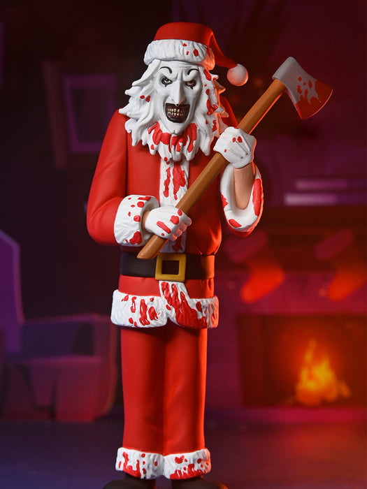 Buy Art the Clown Santa Suit (Bloody Version) Toony Terrors - 6" Scale Action Figure - Terrifier - NECA Collectibles from Costume Super Centre AU