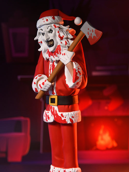 Buy Art the Clown Santa Suit (Bloody Version) Toony Terrors - 6" Scale Action Figure - Terrifier - NECA Collectibles from Costume Super Centre AU