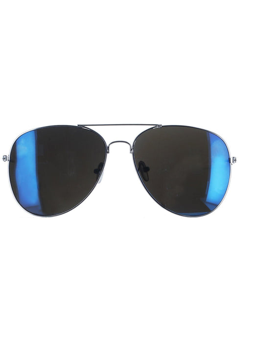 Buy Aviator Blue Mirror Specs for Adults from Costume Super Centre AU