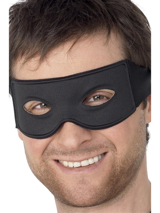 Buy Bandit Eyemask for Adults - Black from Costume Super Centre AU