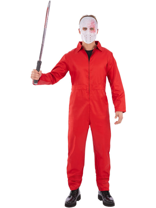 Buy Bank Robber Jumpsuit for Adults from Costume Super Centre AU