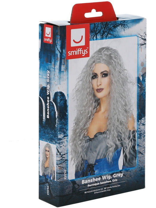 Buy Banshee Grey Wig for Adults from Costume Super Centre AU