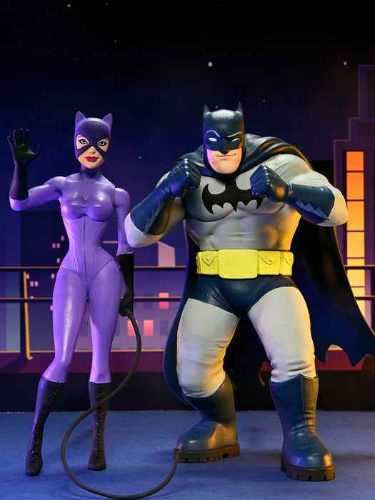 Buy Catwoman (Purple Suit) Toony Classics 6" Action Figure - DC Comics - NECA Collectibles from Costume Super Centre AU