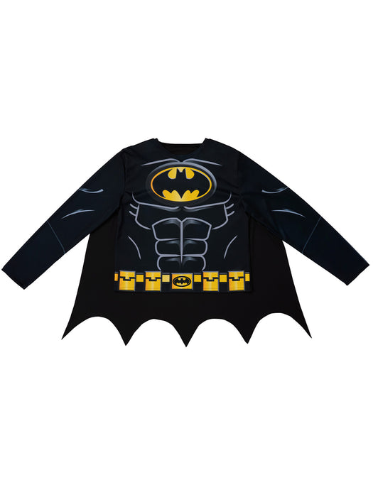 Buy Batman Costume Top, Cape & Mask Set for Adults - DC Comics from Costume Super Centre AU