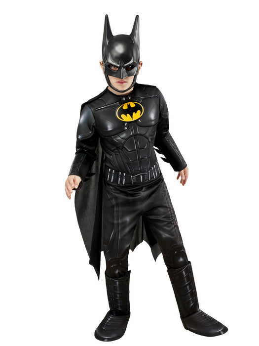 Buy Batman Keaton Deluxe Costume for Kids - Warner Bros The Flash from Costume Super Centre AU
