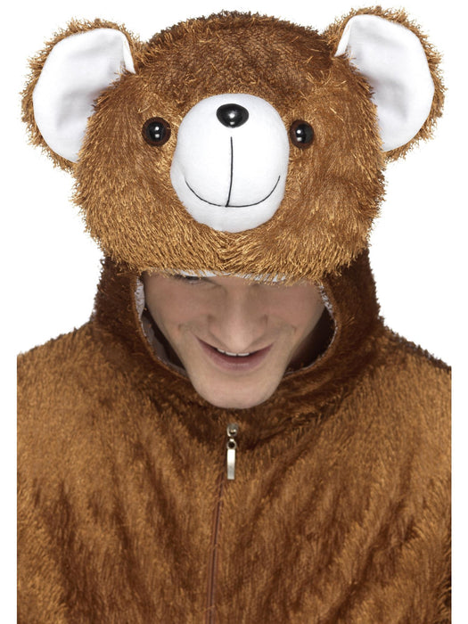 Buy Bear Brown Furry Onesie Costume for Adults from Costume Super Centre AU