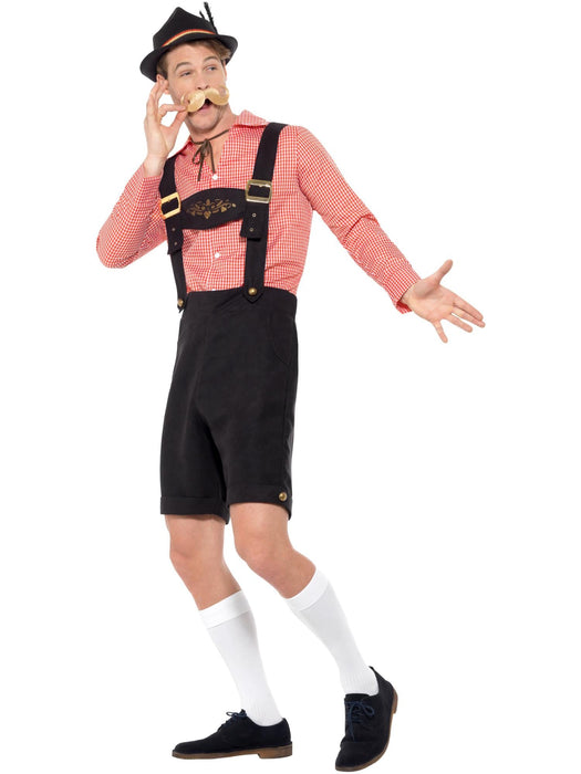 Buy Beer Festival Lederhosen Costume for Adults from Costume Super Centre AU