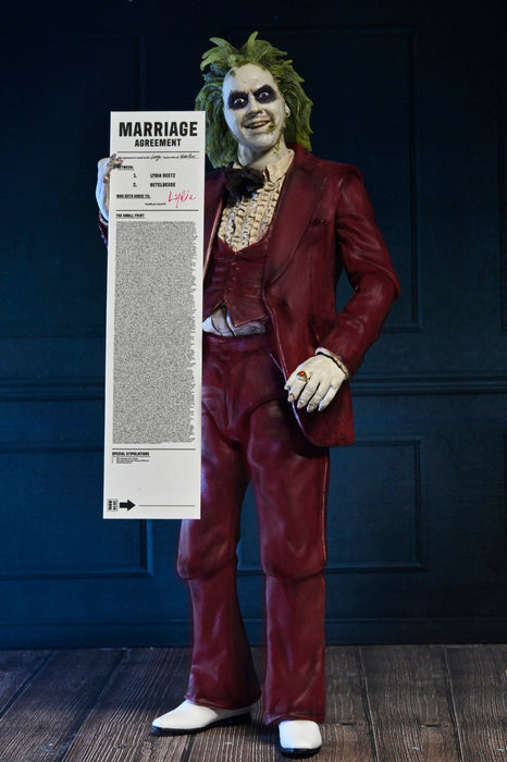Buy Beetlejuice Ultimate Red Tuxedo - 7" Scale Action Figure - Beetlejuice 2 - NECA Collectibles from Costume Super Centre AU