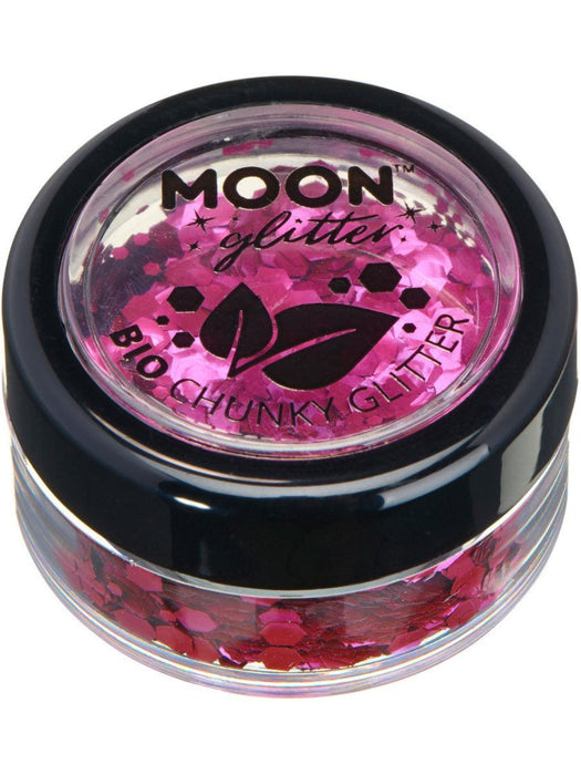 Buy Bio Chunky Glitter Pink - Moon Glitter from Costume Super Centre AU