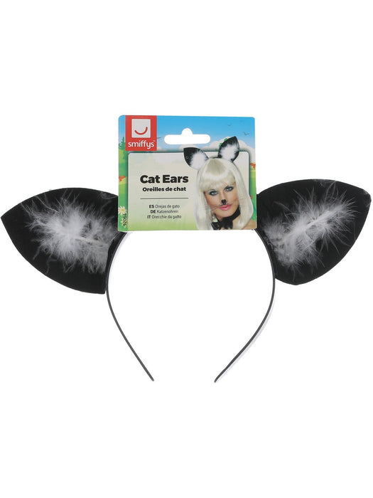 Buy Black Cat Ears for Adults from Costume Super Centre AU