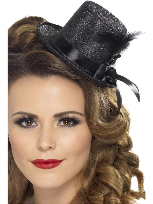 Buy Black Mini Top Hat for Adults from Costume Super Centre AU