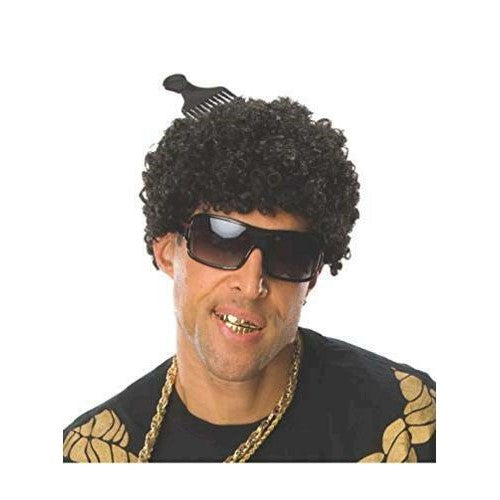 Buy Black Tight Afro Wig for Adults from Costume Super Centre AU