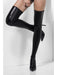 Buy Black Wet-Look Thigh-High Tights for Adults from Costume Super Centre AU