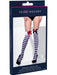 Buy Black & White Opaque Thigh-High Tights for Adults from Costume Super Centre AU