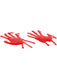Buy Blooded Hands Window Decoration from Costume Super Centre AU