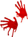 Buy Blooded Hands Window Decoration from Costume Super Centre AU