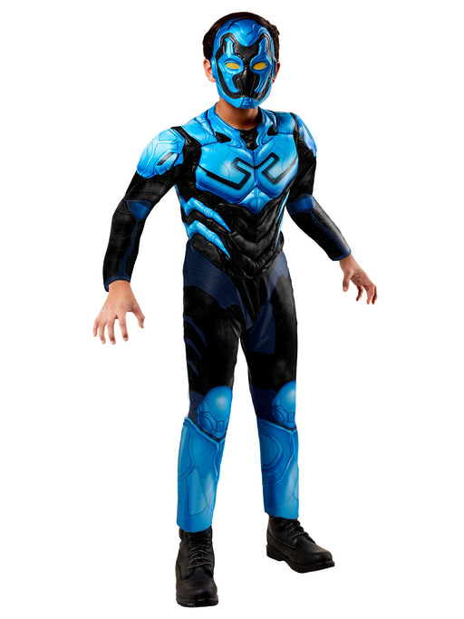 Buy Blue Beetle Costume for Kids - DC Comics Blue Beetle from Costume Super Centre AU