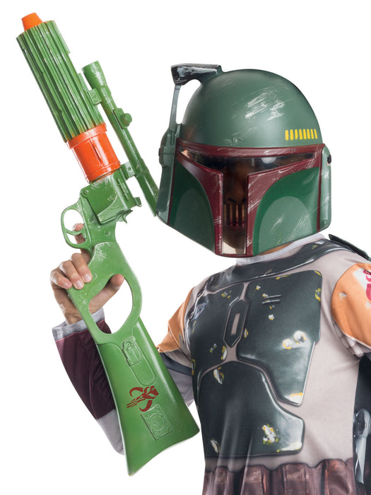 Buy Boba Fett Blaster Gun - Disney Star Wars from Costume Super Centre AU