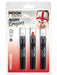 Buy Body Crayons 3-Pack England Colours - Moon Creations from Costume Super Centre AU