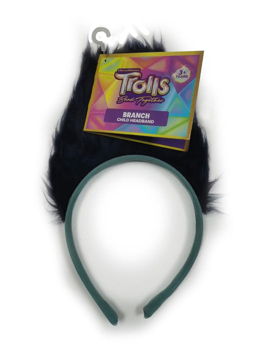 Buy Branch Headband with Hair for Kids - Dreamworks Trolls 3 from Costume Super Centre AU