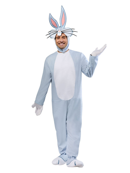 Buy Bugs Bunny Unisex Jumpsuit Costume for Adults - Warner Bros Looney Tunes from Costume Super Centre AU