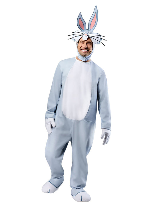 Buy Bugs Bunny Unisex Jumpsuit Costume for Adults - Warner Bros Looney Tunes from Costume Super Centre AU
