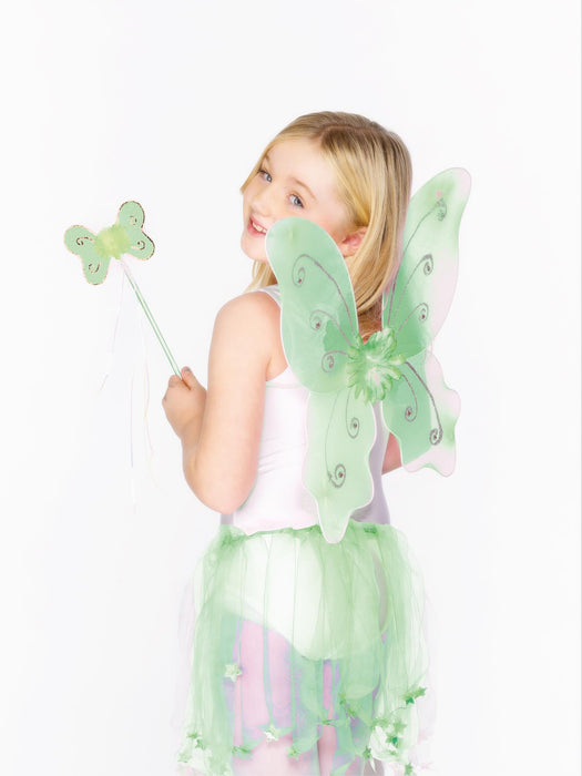 Buy Butterfly Wings & Wand Set for Kids from Costume Super Centre AU