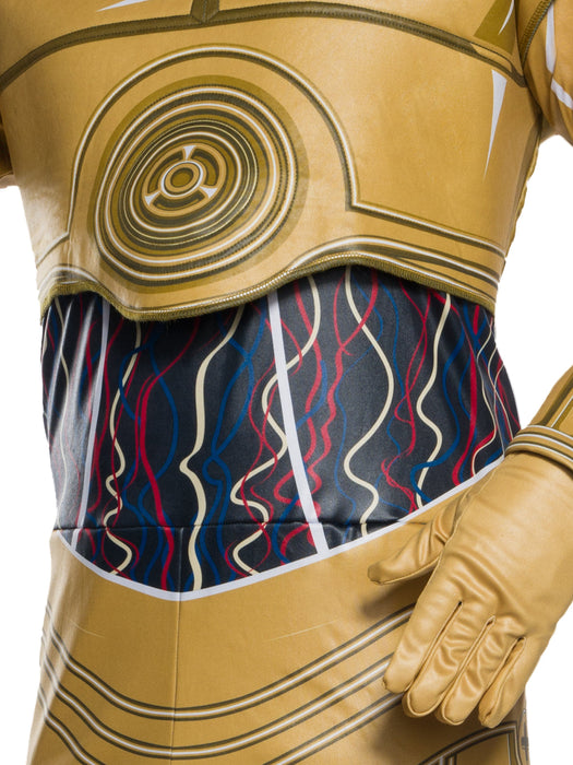 Buy C-3PO Droid Deluxe Costume for Adults - Disney Star Wars from Costume Super Centre AU