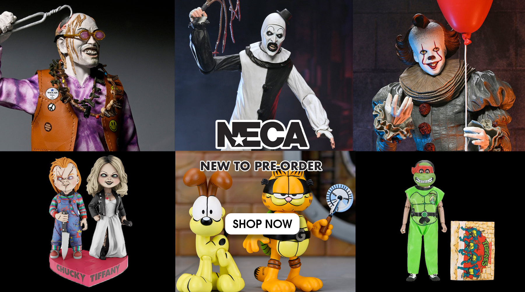 Check out the new NECA figures to pre-order at Costume Super Centre Australia