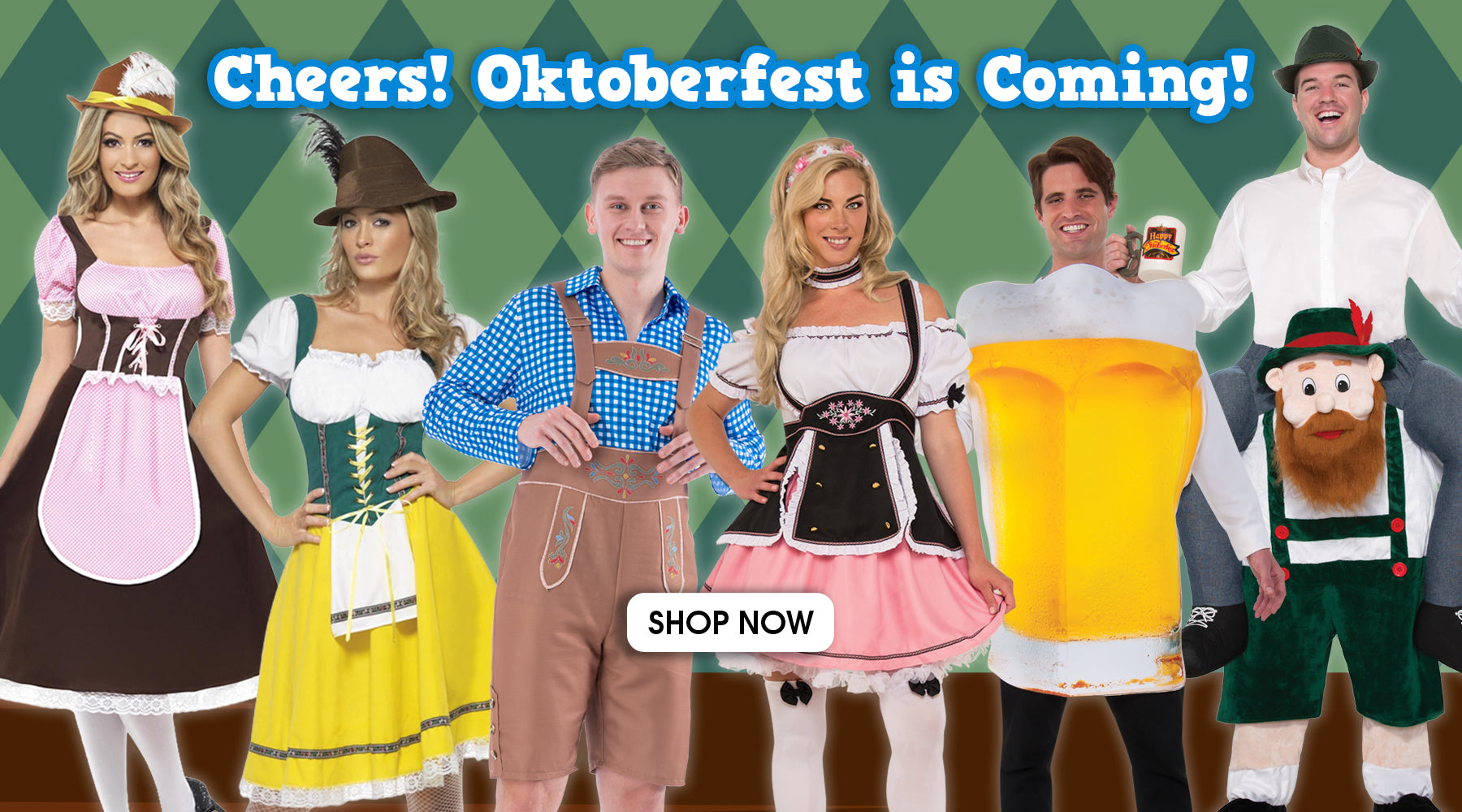 Prost! Oktoberfest is coming, so get your gear ready. Order online at Costume Super Centre Australia