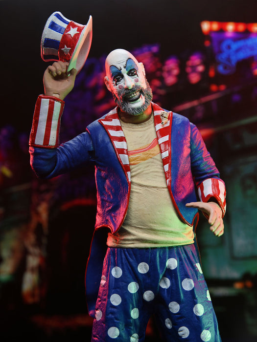 Buy Captain Spaulding Tailcoat 20th Anniversary - 7" Action Figurine - House of 1000 Corpses - NECA Collectibles from Costume Super Centre AU