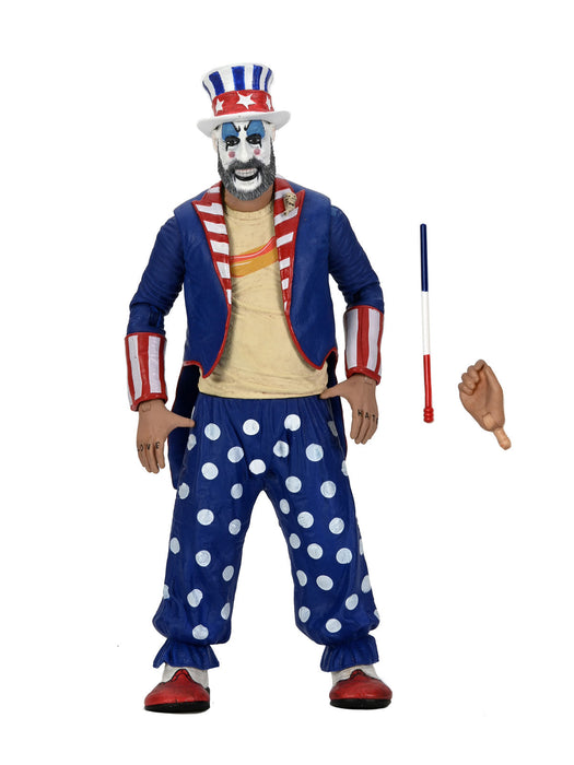 Buy Captain Spaulding Tailcoat 20th Anniversary - 7" Action Figurine - House of 1000 Corpses - NECA Collectibles from Costume Super Centre AU