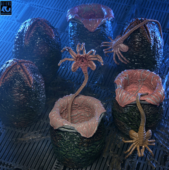 Buy Carton of 6 Alien Eggs Accessory Pack 40th Anniversary - Aliens - NECA Collectibles from Costume Super Centre AU
