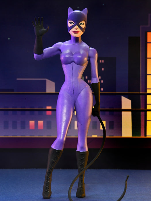 Buy Catwoman (Purple Suit) Toony Classics 6" Action Figure - DC Comics - NECA Collectibles from Costume Super Centre AU