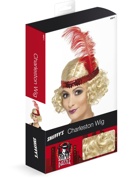 Buy Charleston Blonde Wig with Headband for Adults from Costume Super Centre AU