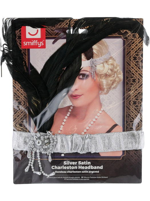 Buy Charleston Headband for Adults - Silver from Costume Super Centre AU
